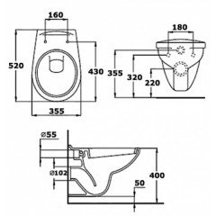 Инсталляция Ideal Standard W770101