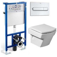 Инсталляция Roca PRO WC 89009000 + Roca Hall 346627000