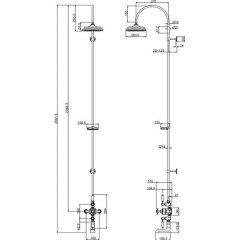 Душевая программа Burlington Birkenhead Avon H96-BI