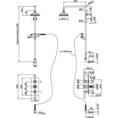 Душевая программа Burlington Birkenhead Clyde H64C-BI