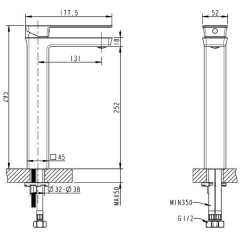 Смеситель для раковины Bravat Phillis F156101C-A-RUS