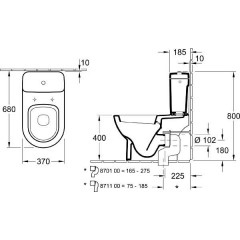 Унитаз Villeroy & Boch Subway 660910R1