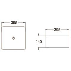 Раковина накладная Sturm Conta ST-CO243900-NBNCR