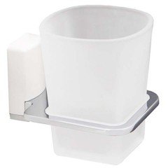 Стакан для зубных щеток WasserKRAFT Leine White K-5028WHITE