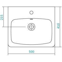 Раковина мебельная Santek Нео 50 1WH302184