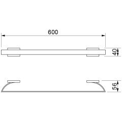 Полотенцедержатель Novella Basic BS-11211