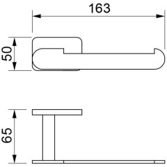 Бумагодержатель Novella Saggio SG-03111