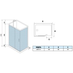 Душевая кабина WeltWasser Laine 1211