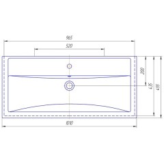 Комплект мебели ASB-Woodline Прато 100 белый массив ясеня