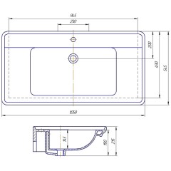 Комплект мебели ASB-Woodline Гранда 105 орех массив ясеня