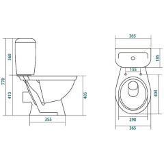 Унитаз Santek Паллада 1WH302371