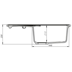 Мойка кухонная Iddis Kitchen G K14S771i87