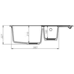 Мойка кухонная Iddis Vane G V18P785i87