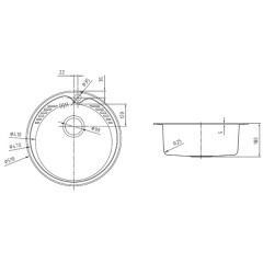 Мойка кухонная Iddis Suno SUN51P0i77