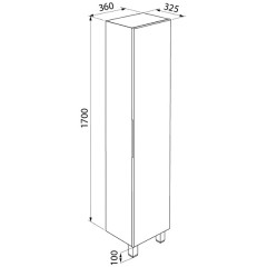 Пенал Iddis Custo 40 CUS40W0i97