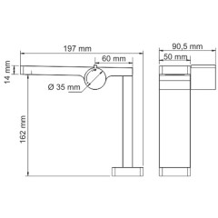 Смеситель для раковины WasserKRAFT Alme 1510