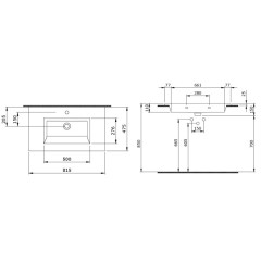 Раковина Bocchi Milano 1113-020-0126 антрацит