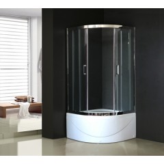 Душевой угол Royal Bath RB100BK-T-CH