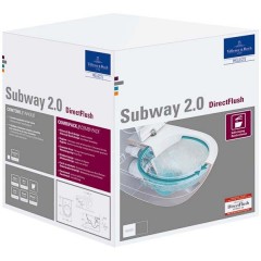 Унитаз подвесной Villeroy & Boch Subway 2.0 5614R2R1 DirectFlush