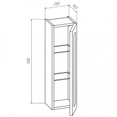 Комплект мебели Бриклаер Адель 105-2