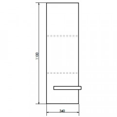 Пенал Comforty Дюссельдорф 35