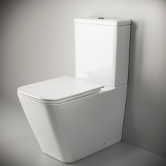 Унитаз Ceramica Nova Cubic CN1803 безободковый