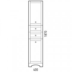 Пенал Corozo Техас 40 SD-00000340