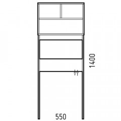 Стойка Corozo Монро 55 SD-00000390