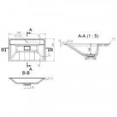 Раковина мебельная Am.Pm Inspire V2.0 80 M50AWPX0801WG