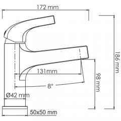 Смеситель для раковины WasserKRAFT Sauer 7103