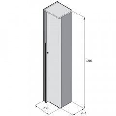 Пенал Roca Aneto 23 L 857431806