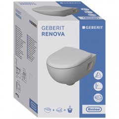 Инсталляция с унитазом Geberit Renova 500.103.DW.R