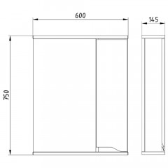 Комплект мебели ASB-Mebel Бари 60-2.2