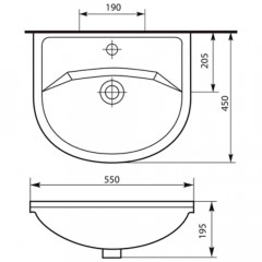 Комплект мебели Stella Polar Колор-1 55 красный