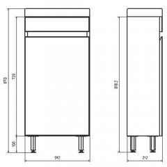 Комплект мебели ASB-Mebel Бари 40