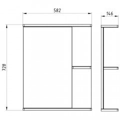 Комплект мебели ASB-Mebel Орхидея 60