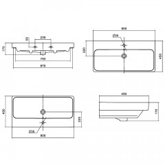 Комплект мебели ASB-Mebel Оливия 90