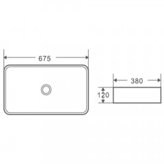 Раковина накладная WeltWasser Elbach 2250 MB