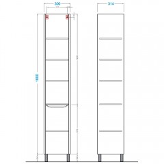 Пенал Alavann Crystal 30