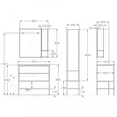 Пенал Opadiris Треви 35 L 00-00003861