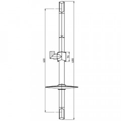 Душевая стойка Lemark LM8066C