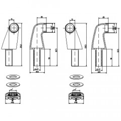 Колонны Lemark LM8556BR