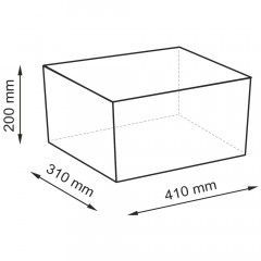 Корзина WasserKRAFT Wiese WB-840-L