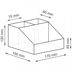 Корзина WasserKRAFT Wern WB-420-S