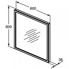 Зеркало Ideal Standard Conca T3965BH