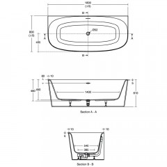 Ванна акриловая Ideal Standard Dea T9940V3