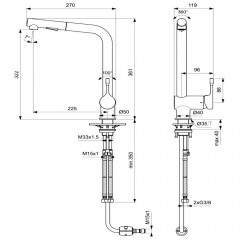 Смеситель для кухни Ideal Standard Ceralook BC178AA