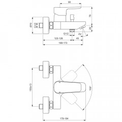 Набор для ванной комнаты Ideal Standard Ceraplan III BD005AA