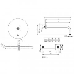 Душевая система встраиваемая Ideal Standard Ceratherm BD006XC термостат