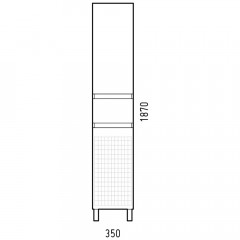 Пенал Corozo Алабама 35 SD-00000677